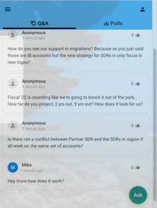 Q&A Widget